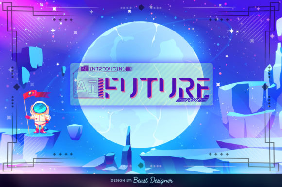 Ai Future Font: A Sci-Fi Glow for Modern Design