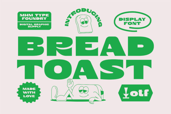 Bread Toast Font for Impactful Design