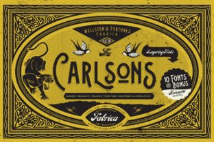 Carlsons Typeface Family
