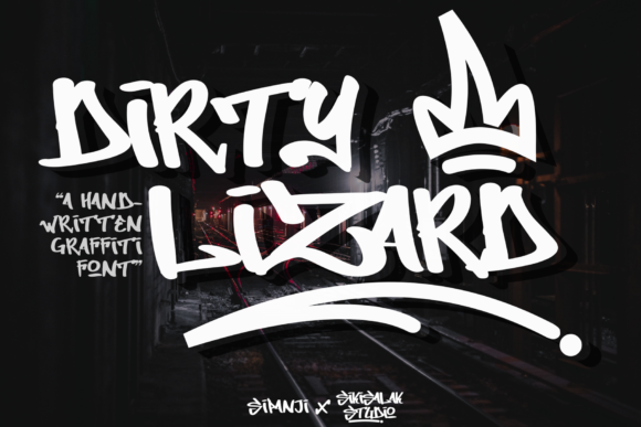 Dirty Lizard Graffiti: A Bold Choice for Creative Design