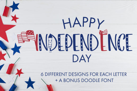 Embracing the Spirit of Independence: A Creative Guide to Using Happy Independence Day Font