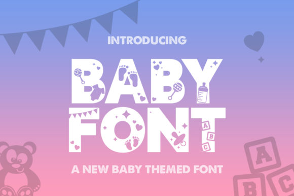 Exploring the Bold and Chunky Lettered Display Font: Baby
