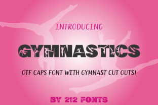 Gymnastics Font for Creative Projects