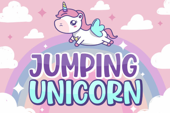 Jumping Unicorn Font: A Creative Tool for Designers and Content Creators