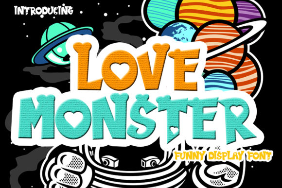 Love Monster Font: A Bold Choice for Versatile Design