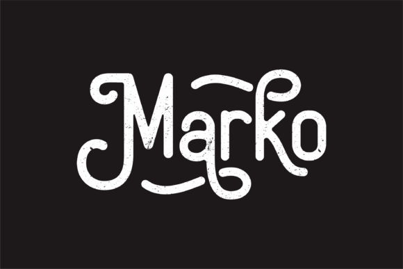 Marko: A Timeless Font for Modern Design