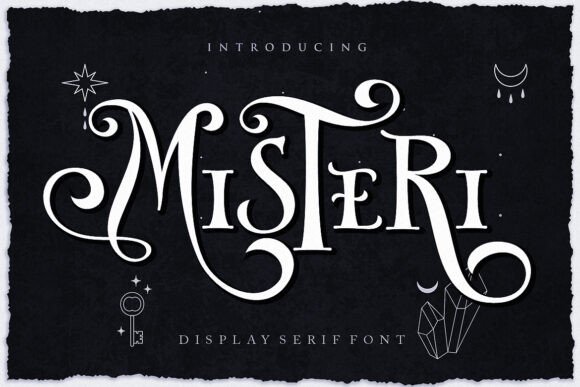Misteri: A Font That Transforms Ideas into Art