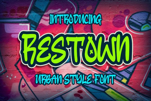 Restown: A Bold Font for Creative Expression