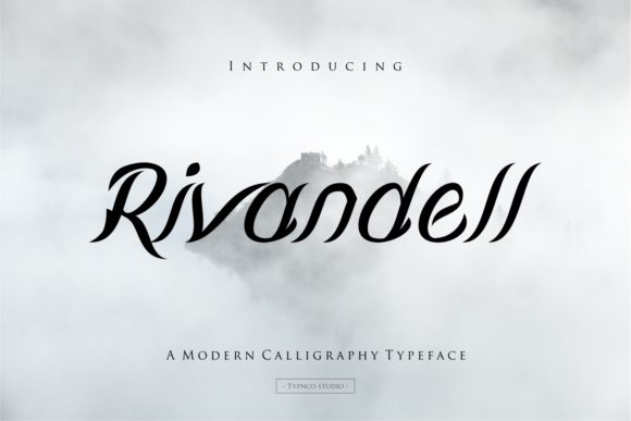 Rivandell: A Modern Calligraphy Font with Royal Elegance
