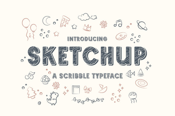Sketchup: A Bold Font for Modern Design