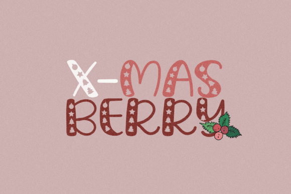 X-Mas Berry Font